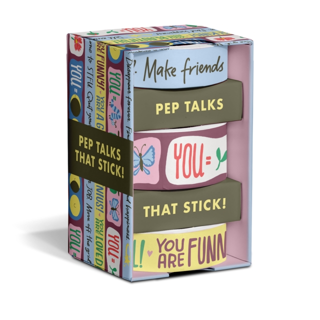 Em & Friends Pep Talks for You and Yours! Washi Tape, General merchandise Book