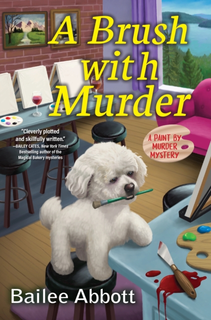 A Brush With Murder : A Paint by Murder Mystery, Hardback Book
