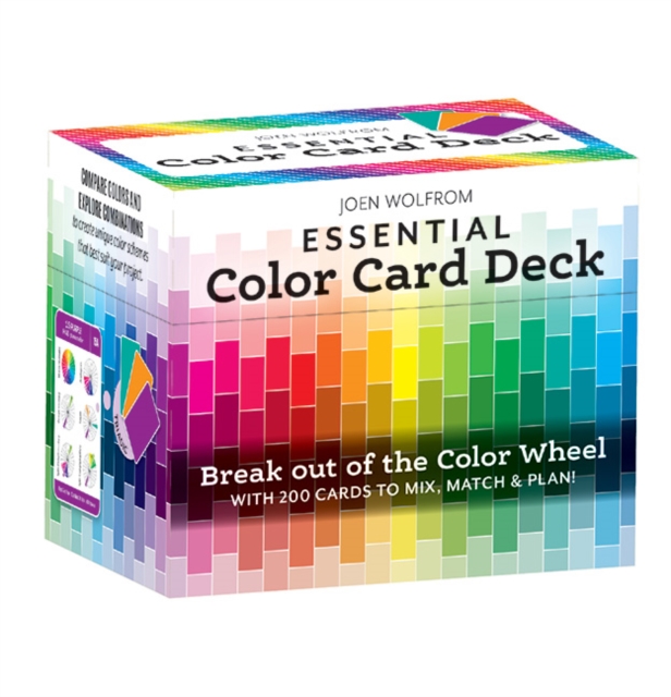 Essential Color Card Deck : Break out the Color Wheel with 200 Cards to Mix, Match & Plan! Includes Hues, Tints, Tones, Shades & Values, General merchandise Book