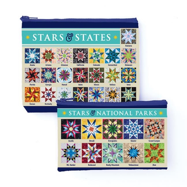 Carol Doak’s Fabulous Stars & States Eco Pouch Set, General merchandise Book