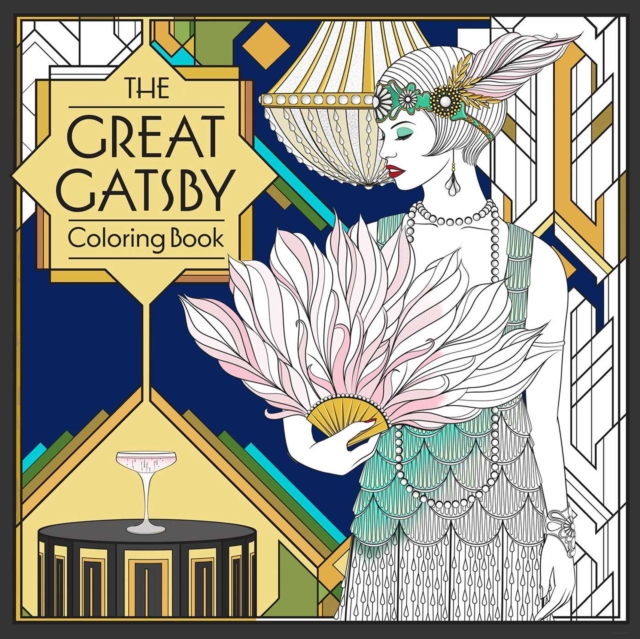 The Great Gatsby Coloring Book, Paperback / softback Book