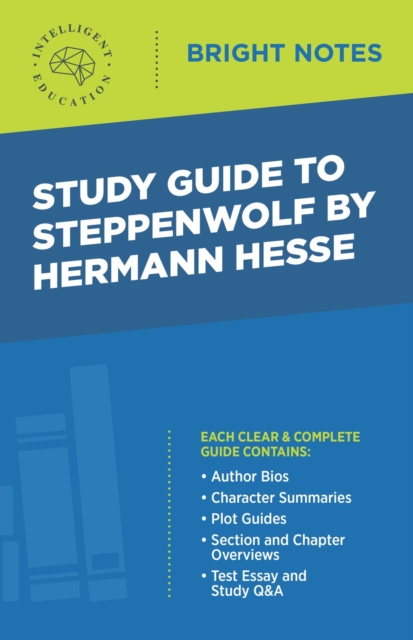 Study Guide to Steppenwolf by Hermann Hesse, EPUB eBook