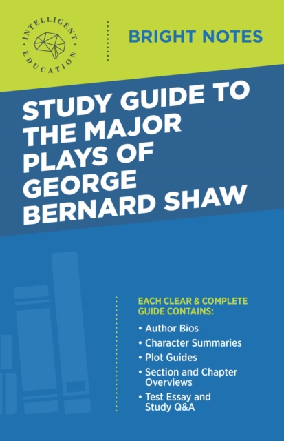 Study Guide to The Major Plays of George Bernard Shaw, EPUB eBook