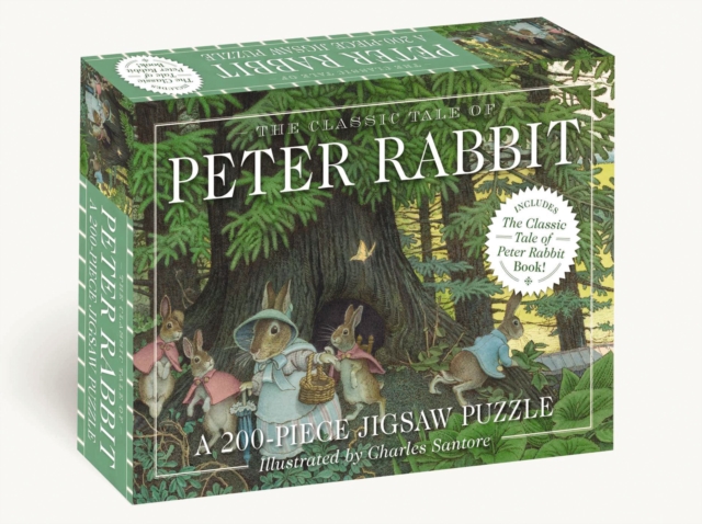 The Classic Tale of Peter Rabbit 200-Piece Jigsaw Puzzle & Book : A 200-Piece Family Jigsaw Puzzle Featuring the Classic Tale of Peter Rabbit!, Jigsaw Book