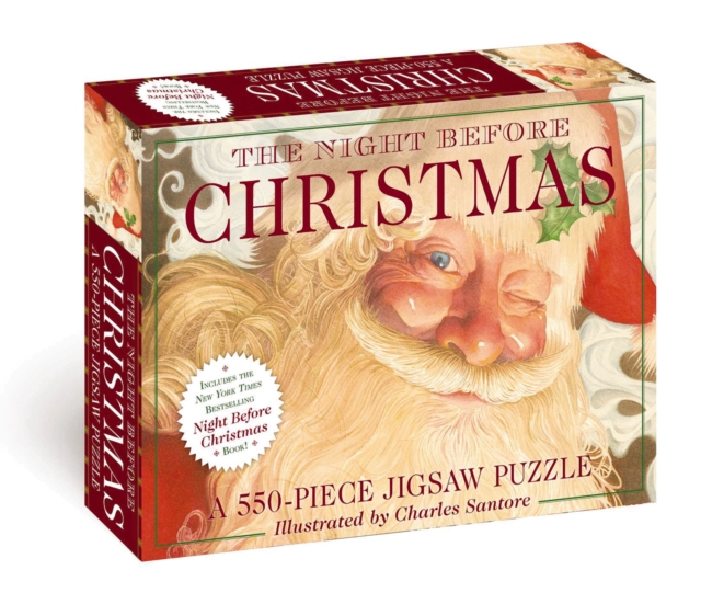 The Night Before Christmas: 550-Piece Jigsaw Puzzle & Book : A 550-Piece Family Jigsaw Puzzle Featuring The Night Before Christmas!, Jigsaw Book
