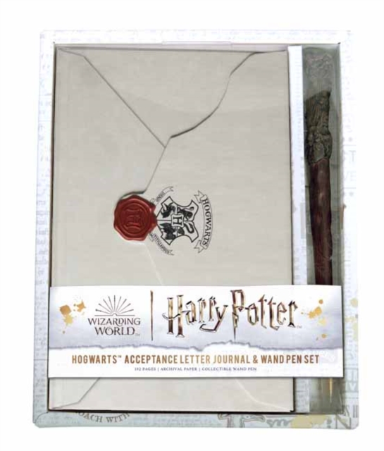 Harry Potter: Hogwarts Acceptance Letter Journal and Wand Pen Set, Other printed item Book