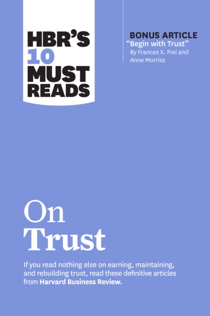 HBR's 10 Must Reads on Trust, EPUB eBook