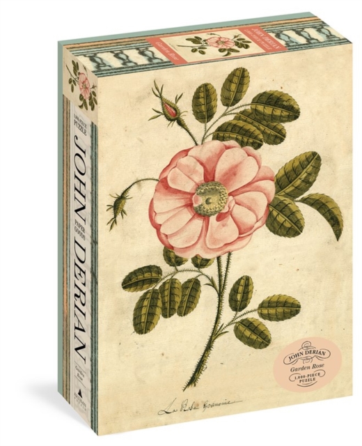 John Derian Paper Goods: Garden Rose 1,000-Piece Puzzle, Multiple-component retail product Book