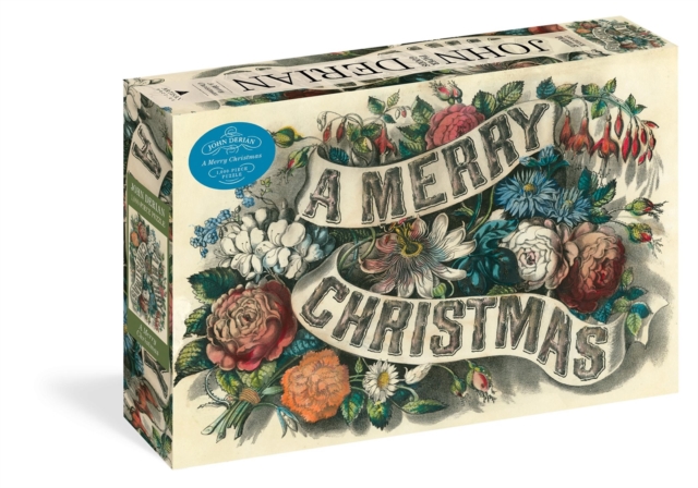 John Derian Paper Goods: Merry Christmas 1,000-Piece Puzzle, Multiple-component retail product Book