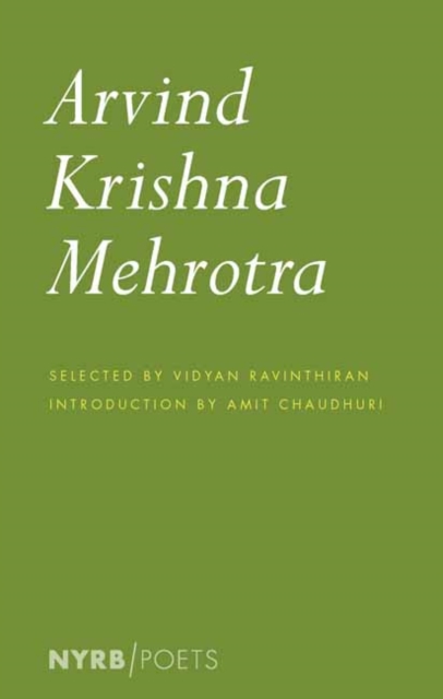 Arvind Krishna Mehrotra, Paperback / softback Book