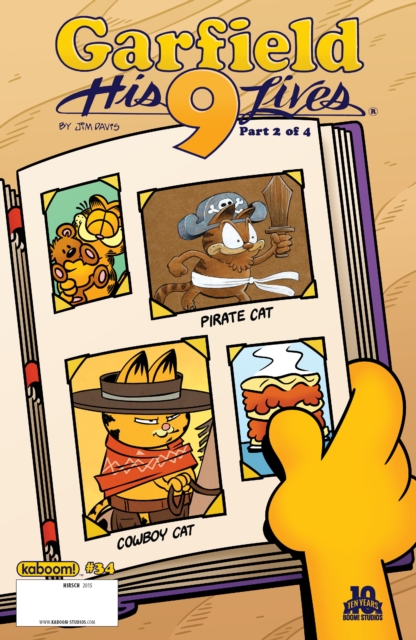 Garfield #34, EPUB eBook
