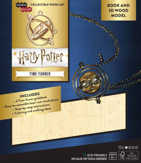 IncrediBuilds: Harry Potter : Time-Turner Book and 3D Wood Model, Kit Book