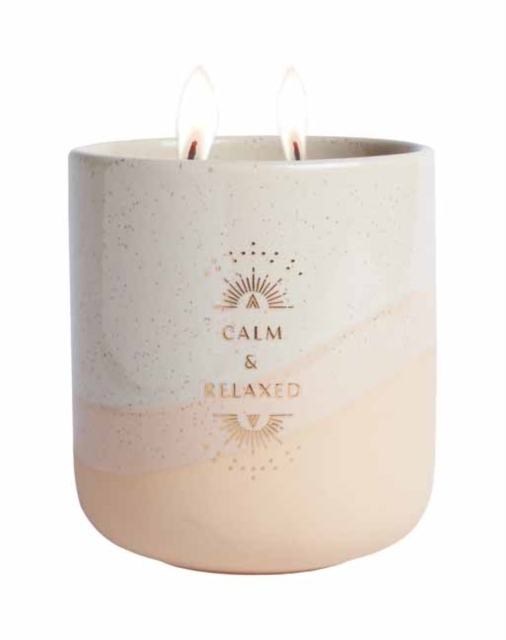 Calm Scented Candle, Other printed item Book