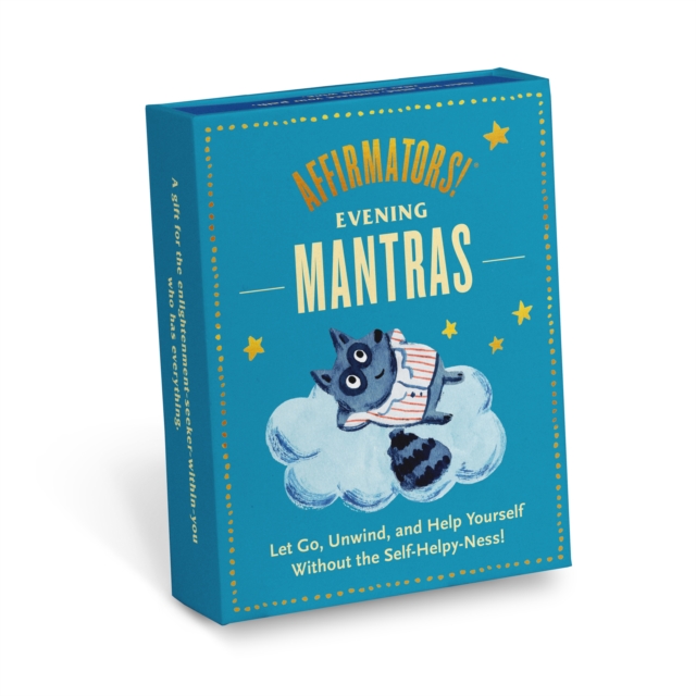 Knock Knock Affirmators! Mantras (Evening) Card Deck, 40 Cards, Cards Book