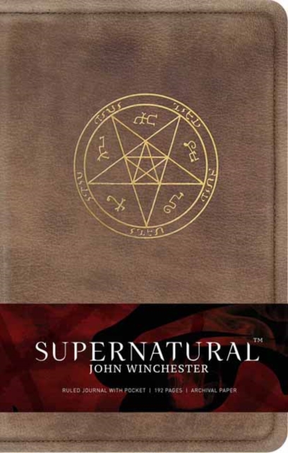 Supernatural Hardcover Ruled Journal 2, Hardback Book