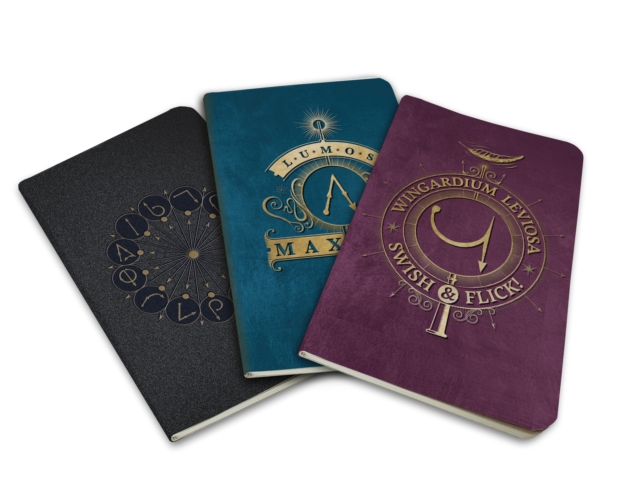 Harry Potter: Spells Pocket Journal Collection : Set of 3, Notebook / blank book Book