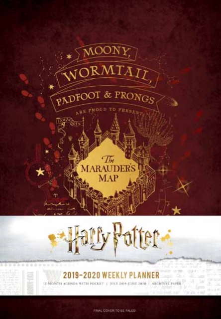 Harry Potter 2019-2020 Weekly Planner, Diary Book