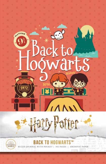 Harry Potter: Back to Hogwarts Hardcover Ruled Journal, Hardback Book