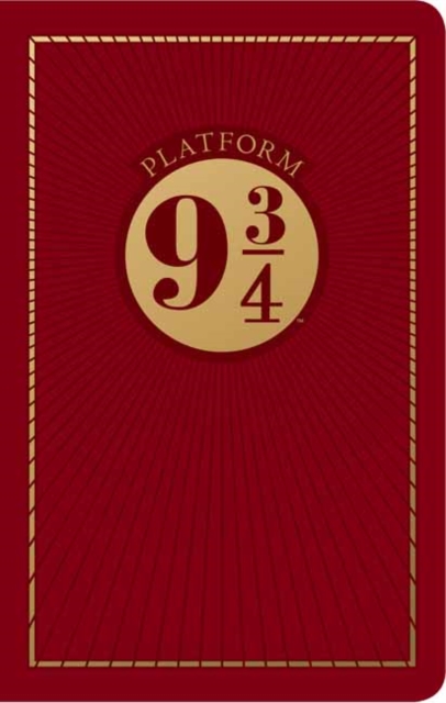 Harry Potter: Platform Nine and Three-Quarters Travel Journal, Hardback Book