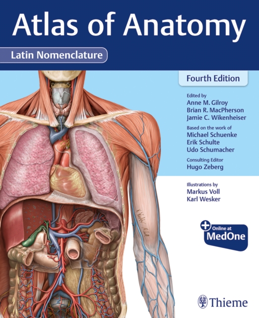 Atlas of Anatomy, Latin Nomenclature, Hardback Book