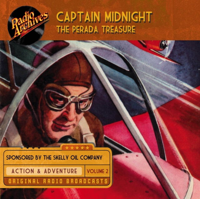 Captain Midnight, Volume 2 The Perada Treasure, eAudiobook MP3 eaudioBook