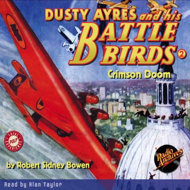 Dusty Ayres and his Battles Aces #2 Crimson Doom, eAudiobook MP3 eaudioBook
