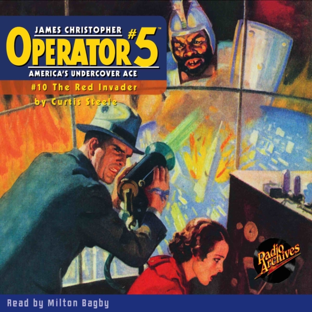 Operator #5 #10 The Red Invader, eAudiobook MP3 eaudioBook