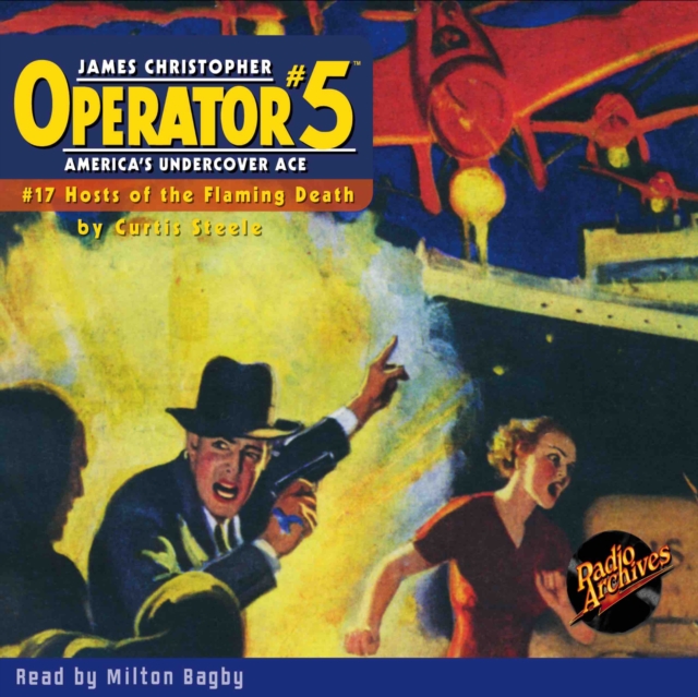 Operator #5 #17 Hosts of the Flaming Death, eAudiobook MP3 eaudioBook