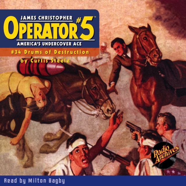 Operator #5 #34 Drums of Destruction, eAudiobook MP3 eaudioBook