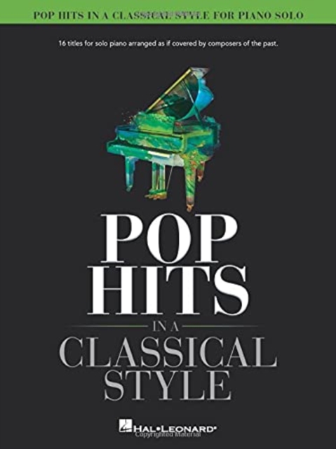 Pop Hits in a Classical Style, Book Book