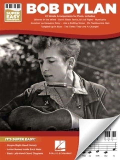 Bob Dylan - Super Easy Songbook, Book Book