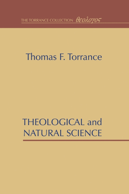 Theological and Natural Science, PDF eBook
