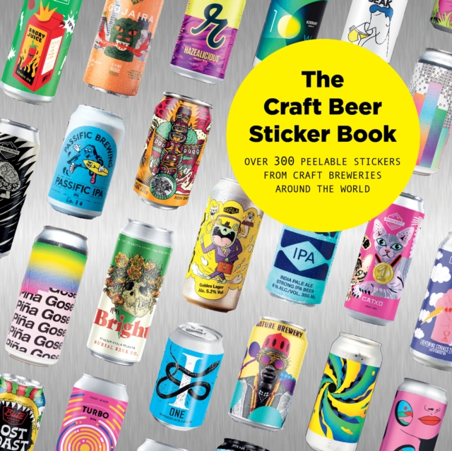 The Craft Beer Sticker Book, Hardback Book