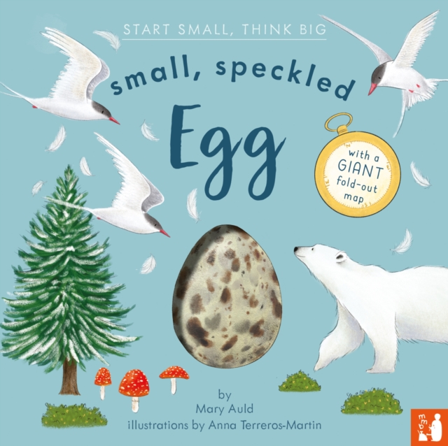 Small, Speckled Egg : A fact-filled picture book about the life cycle of a bird, with fold-out migration map of the world (ages 4-8), Hardback Book