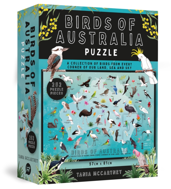 Birds of Australia Puzzle : 252-Piece Jigsaw Puzzle, Jigsaw Book