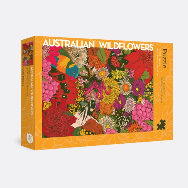 Australian Wildflowers: 1000-Piece Puzzle, Jigsaw Book