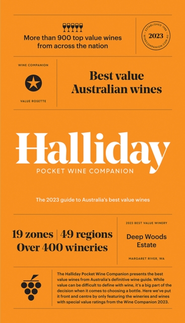 Halliday Pocket Wine Companion 2023 : The 2023 Guide to Australia's Best Value Wines, Hardback Book