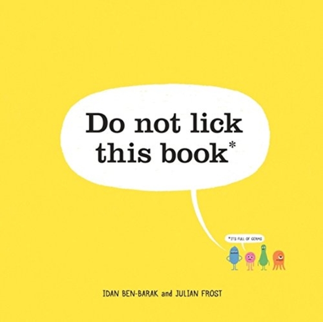 Do Not Lick This Book, Hardback Book
