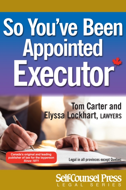 So You've Been Appointed Executor, EPUB eBook