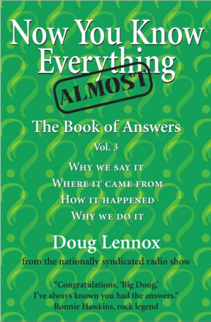 Now You Know Almost Everything : The Book of Answers, Vol. 3, PDF eBook