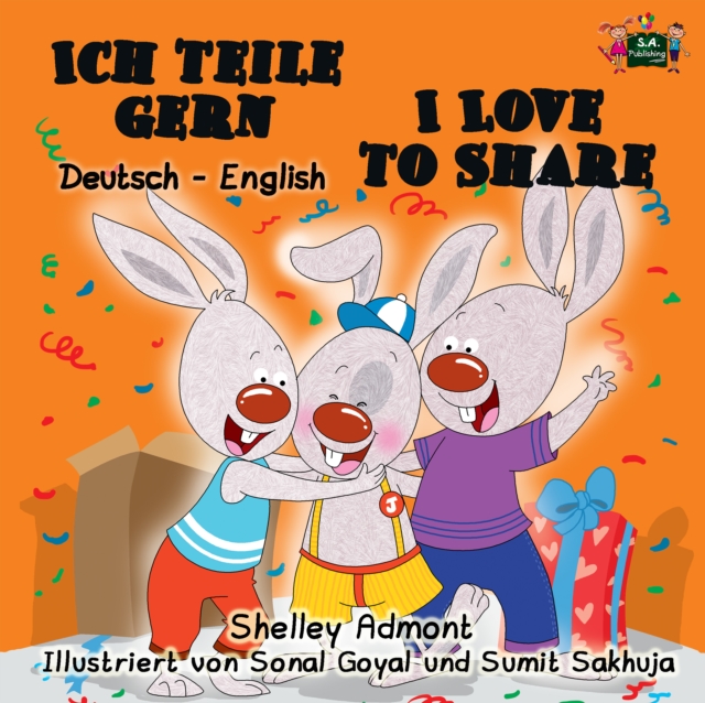 Ich teile gern I Love to Share : German English, EPUB eBook