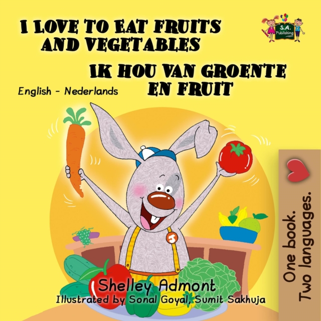 I Love to Eat Fruits and Vegetables Ik hou van groente en fruit, EPUB eBook