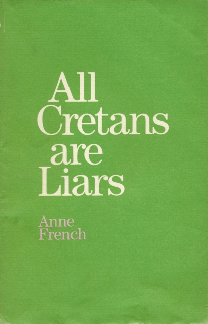 All Cretans are Liars and Other Poems, EPUB eBook