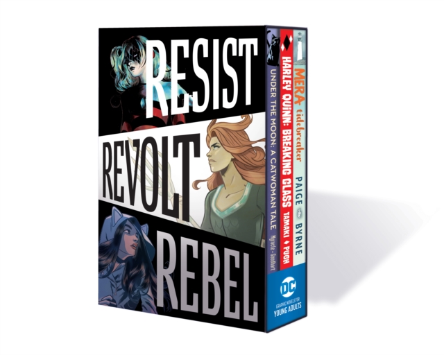 DC Graphic Novels for Young Adults Box Set 1 Resist. Revolt. Rebel, Hardback Book