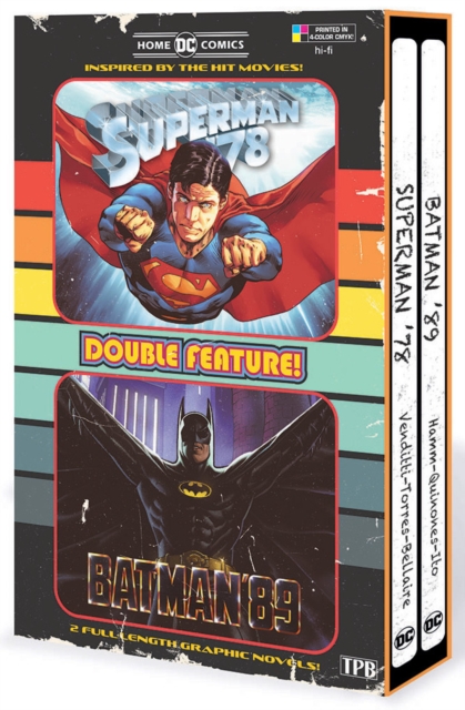 Superman '78/Batman '89 Box Set, Hardback Book