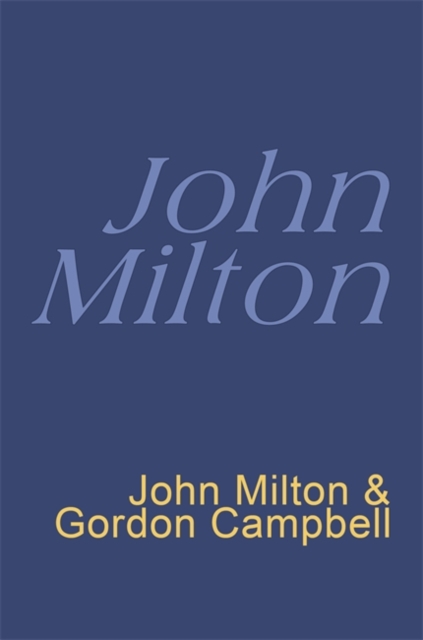 Milton: Everyman's Poetry, EPUB eBook