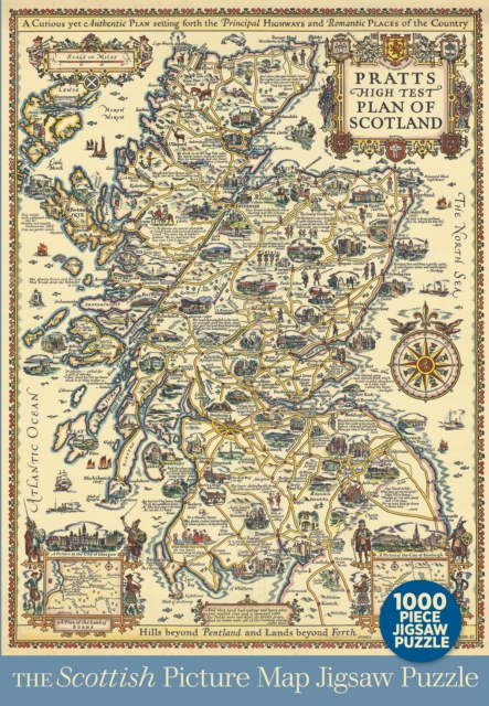 The Scottish Picture Map Jigsaw, Jigsaw Book
