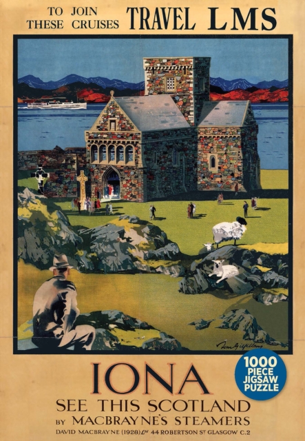 The Iona Abbey Jigsaw Puzzle, Jigsaw Book