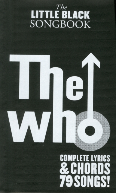 The Little Black Songbook : The Who, Book Book