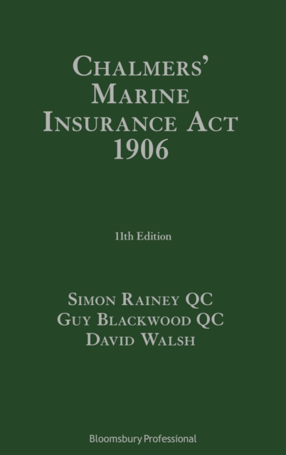 Chalmers' Marine Insurance Act 1906, EPUB eBook